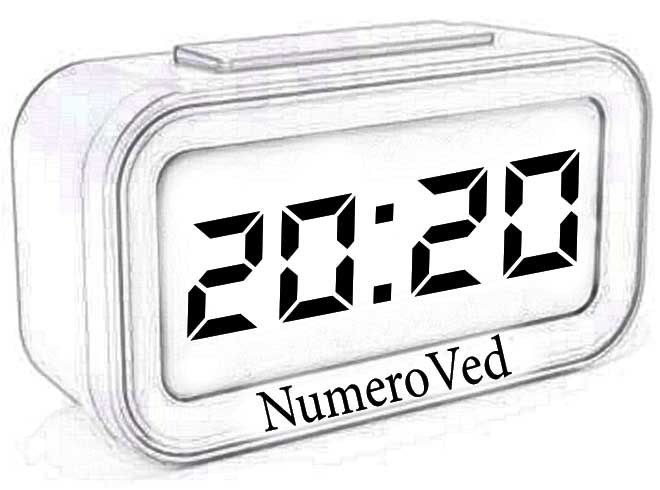 20:20 на часах
