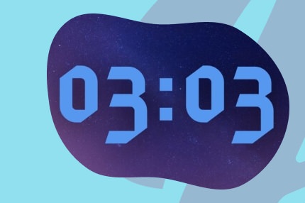 03:03 на часах