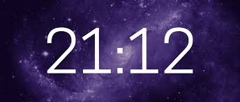21:12 на часах