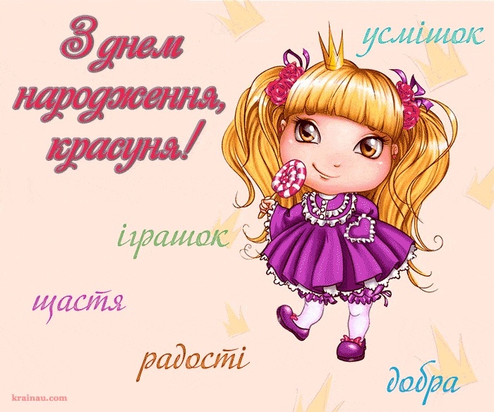 Гарна добірка привітань з Днем народження дівчинці-підлітку