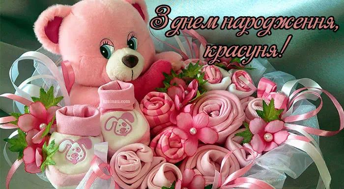 Привітання з Днем народження дівчинці-підлітку