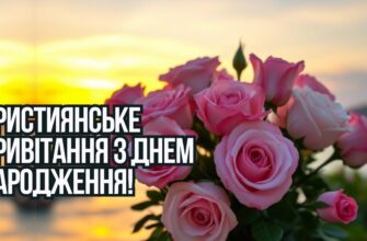 Добірка християнських привітань з Днем народження зі змістом із Біблії